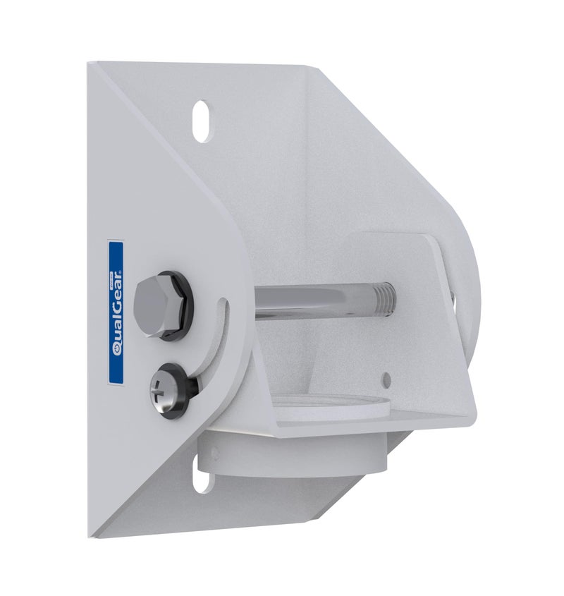 QualGear QG-PRO-PM-VCA-W Pro-AV Suspended Ceiling Adapter for 1.5", 6" X2', Adjustable Projector Accessory, White - Image 2